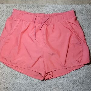 Women's Coral Athletic Shorts